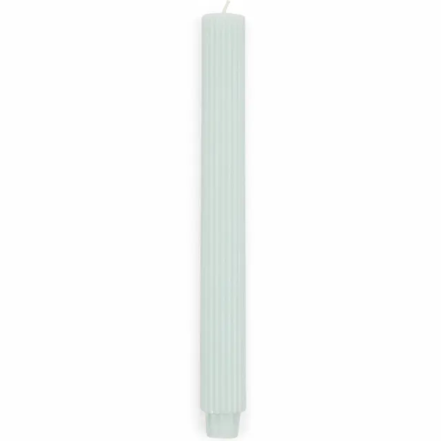 Riviera Maison Dinerkaarsen - Rib Dinner Candle - Blauw - 2 Stuks - 25 cm