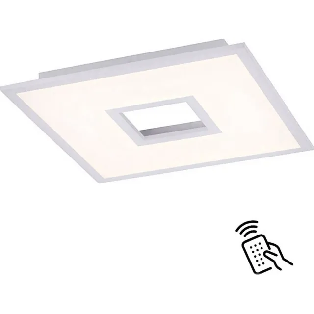 Paul Neuhaus tile - Design LED Dimbare Plafondlamp met Dimmer - 1 lichts - L 45 cm - Wit - Woonkamer | Slaapkamer | Keuken