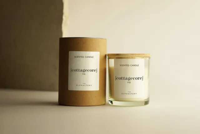 The Olphactory Luxe Geurkaars [cottagecore] - fig grove Transparant