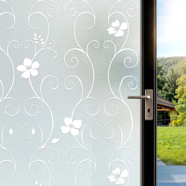 Solacis Privacy Folie Raam - Raamfolie - Folie Raam - Zichtwerend - Anti Inkijk Raamfolie - Must have voor uw privacy! wit