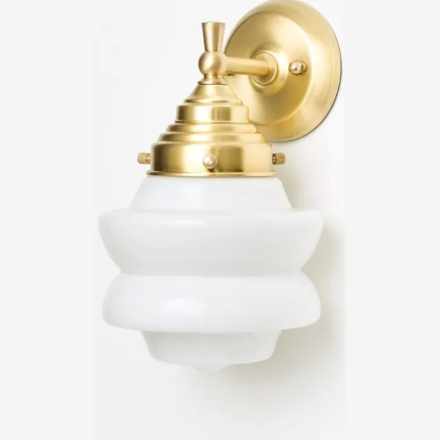 Coloured by Art Wandlamp Small Top Royal Messing - Art Deco Trade