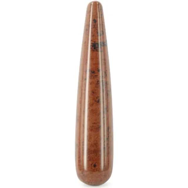 Ruben Robijn Obsidiaan mahonie massage griffel Bruin / zwart