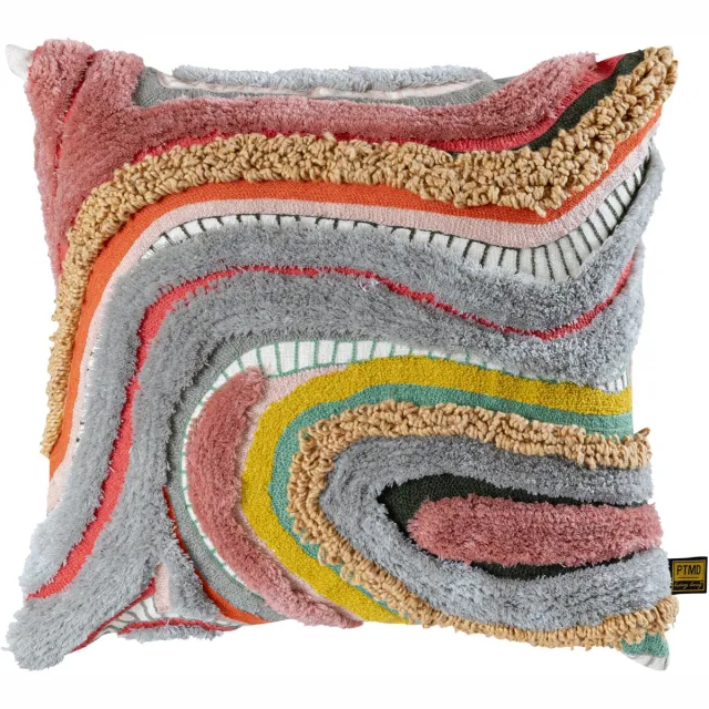 PTMD Sierkussen Sephora - Roze - 45x4x45cm