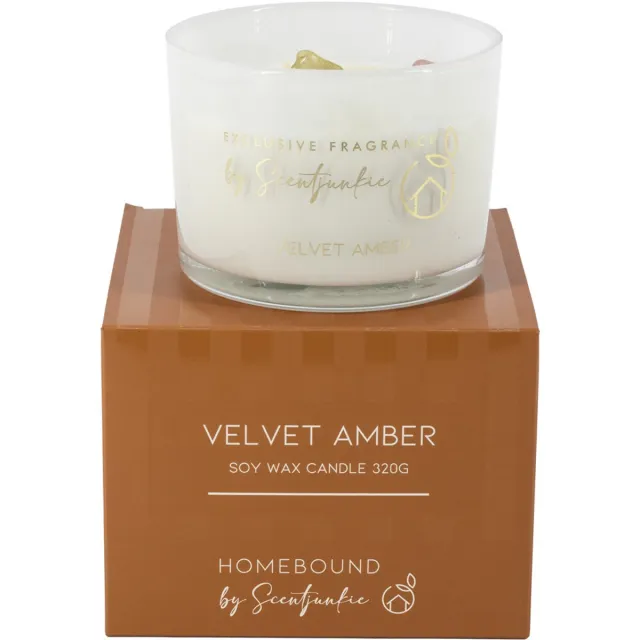 homebound by ky Geurkaars 'Velvet amber' | geurkaars Geel