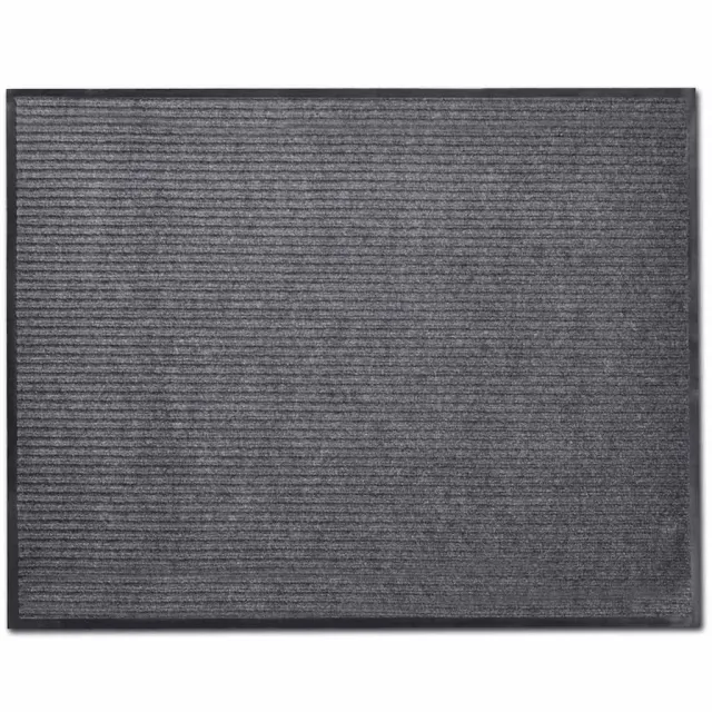 vidaXL Deurmat 120x180 cm PVC grijs