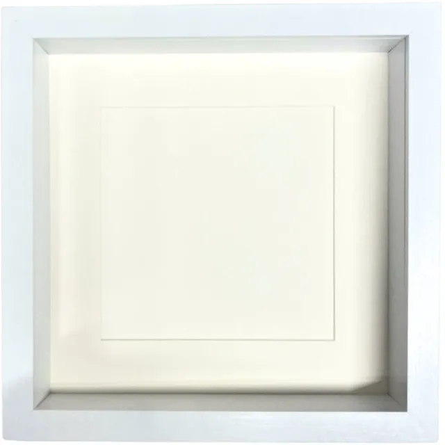 De museumwinkel.com Wit houten lijst 25 x 25 cm voor opgezette vlinder