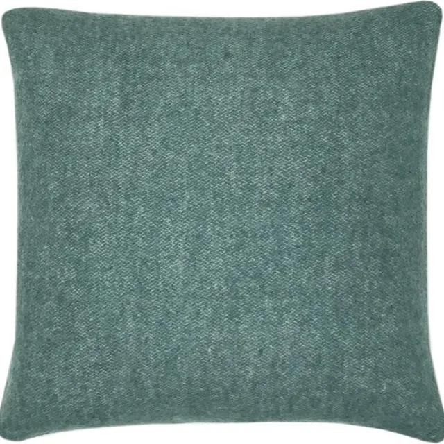 Malagoon Sierkussen - Easy Green Double Faced Recycled Wool Square - Groen - 50 Cm X 50 Cm