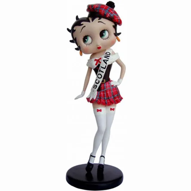 Betty Boop Scotland Beeldje Rood