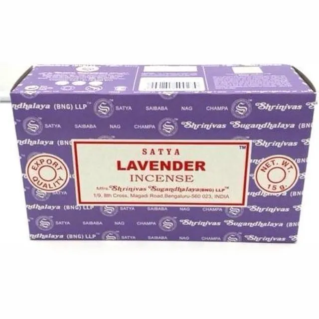 Nag-Champa-Satya Groot Verpakking Wierook - Geurstokjes - 12 Pakjes - 156 Stuks Bruin