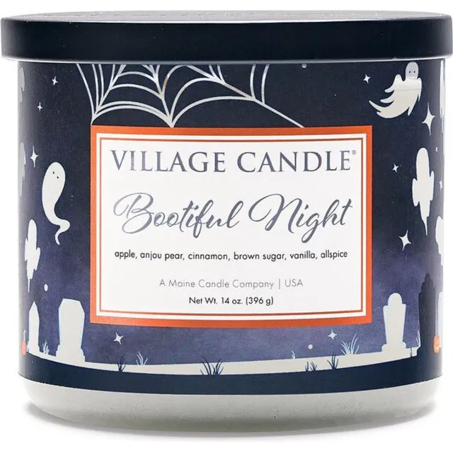 Villaeg Candle Village Candle Tumbler Bootiful Night – Halloween - Prijstip zwart