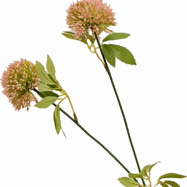 Globalgiftshop Steelbloem kunstbloem Lente Ui Bol - 60 cm - roze