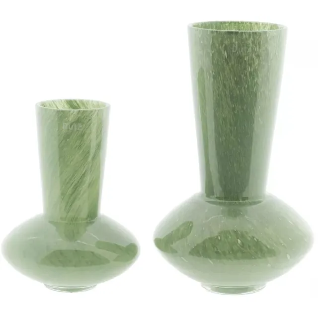 Dutz Vaas Loflo | Pistache Green | H25xD19 cm Groen