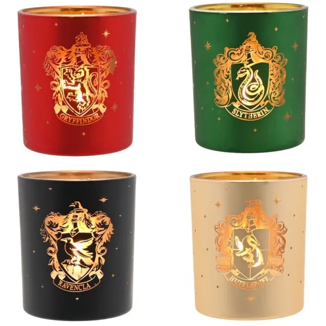 Harry Potter Alumni Tealight Holders 4er-Set - Houses Unisex Kaarsstandaard - meerkleurig - Standard multicolor