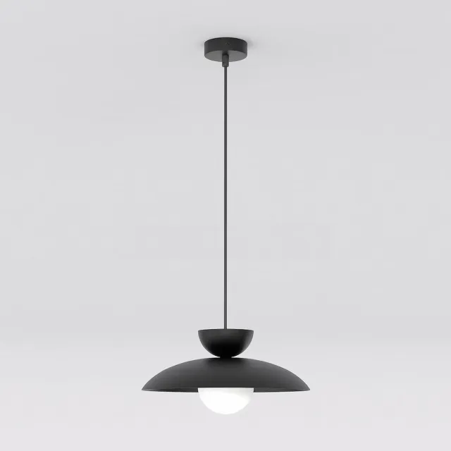 clevora MULAN 1 BLACK - Moderne hanglamp voor elke ruimte
