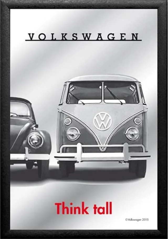 Nostalgic Art Merchandising Spiegel Volkswagen - Think tall | Nostalgic Art Multi colour