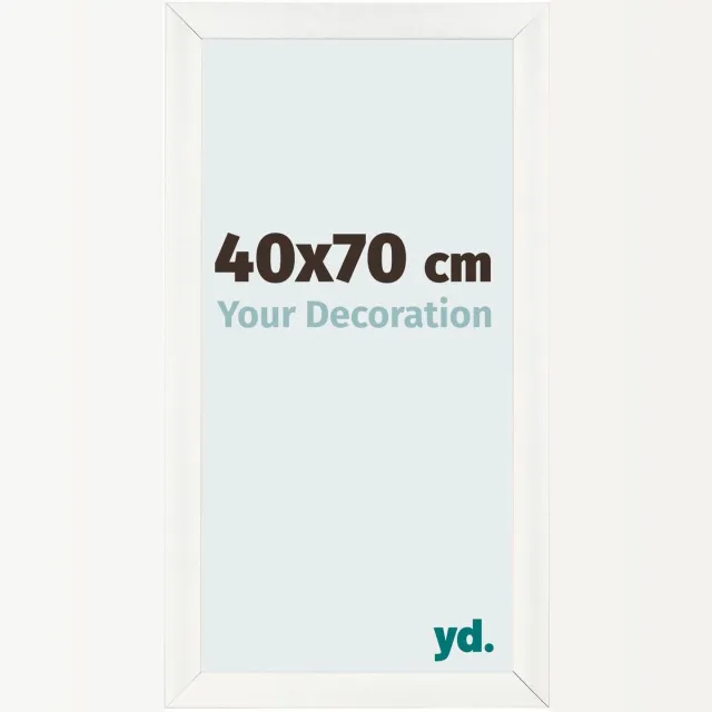yd. Your Decoration - Fotolijst 40x70 cm - MDF - Wit Geveegd - Pisa