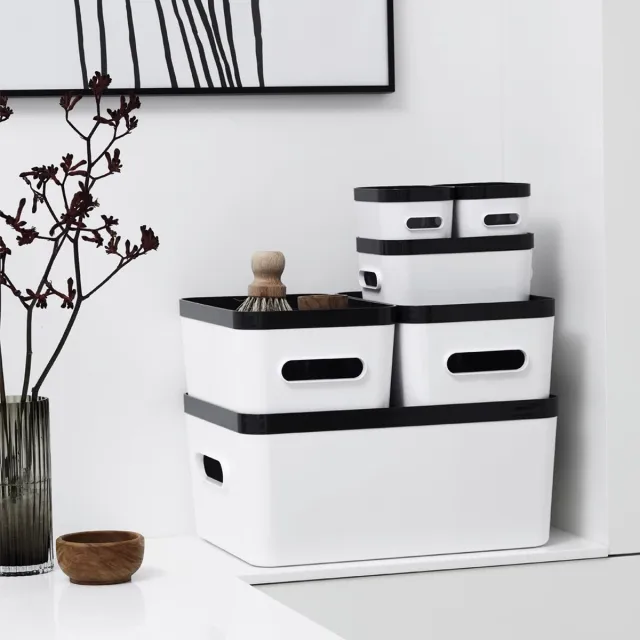 SmartStore Compact Opbergbox M Deksel - Kunststof - Wit