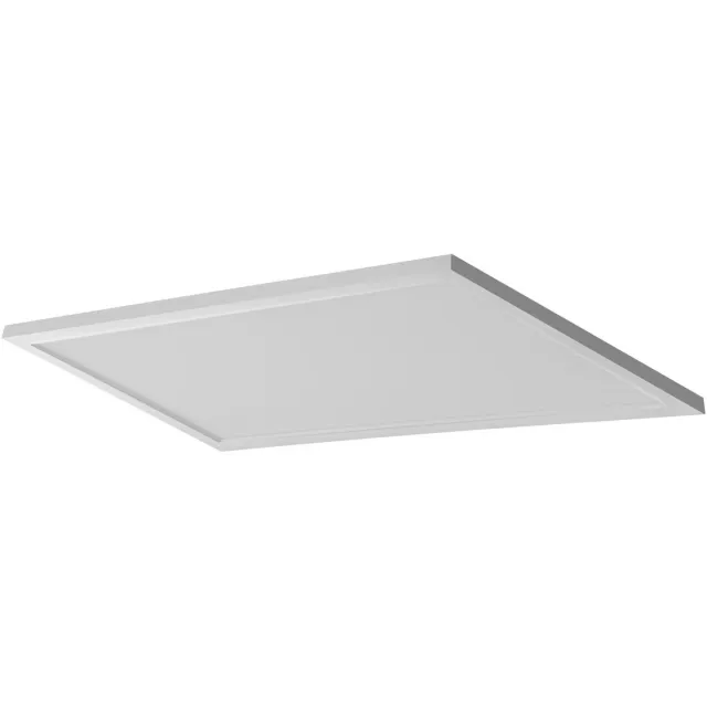 Osram Planon Plus plafondlamp in wit met geavanceerde LED-technologie, 22 W, rechthoekige vorm (300 x 600 mm), warm witte lichtkleur bij 3000 K, aluminium behuizing, matte PMMA diffuser