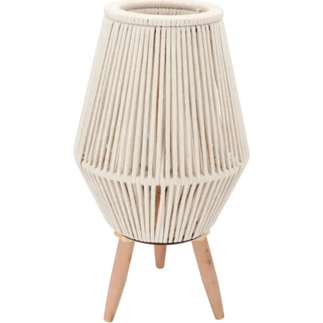 Daan kromhout Cruz white lantern on stands 16x26x50cm - windlicht wit