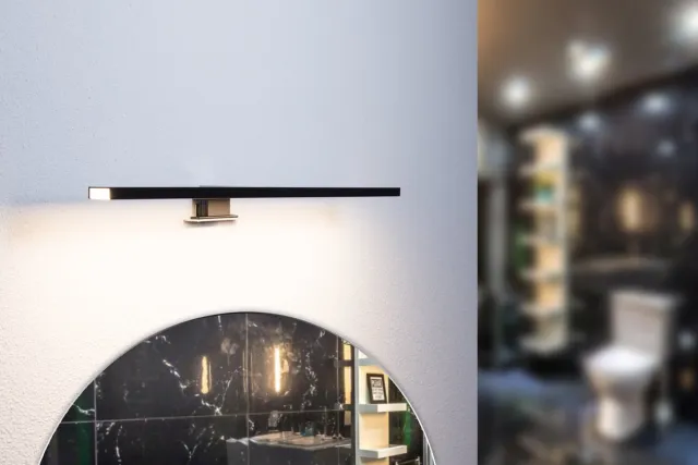 Groenovatie LED Spiegelverlichting - 8W - 595 mm - Warm Wit- Zwart