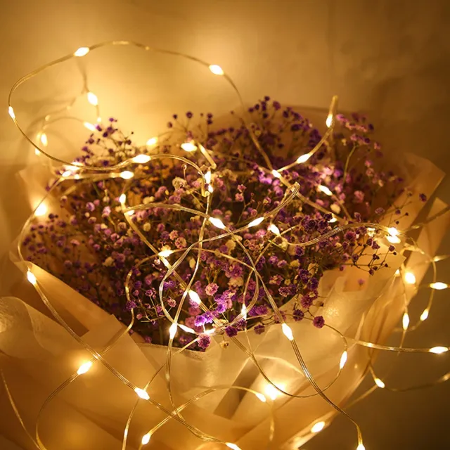 Rosnek Warm Wit LED Kerstverlichting 100 Meter 800 LEDs - Lichtsnoer met Geheugenfunctie & 8 Lichtmodi - IP44 - Kerstdecoratie voor Feesten en Buiten