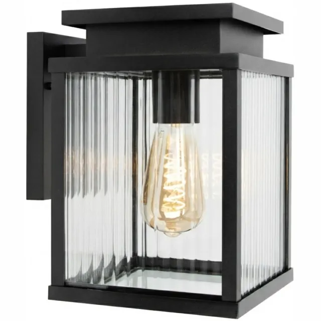 KS Verlichting Leicester 2 Muurlamp Zwart