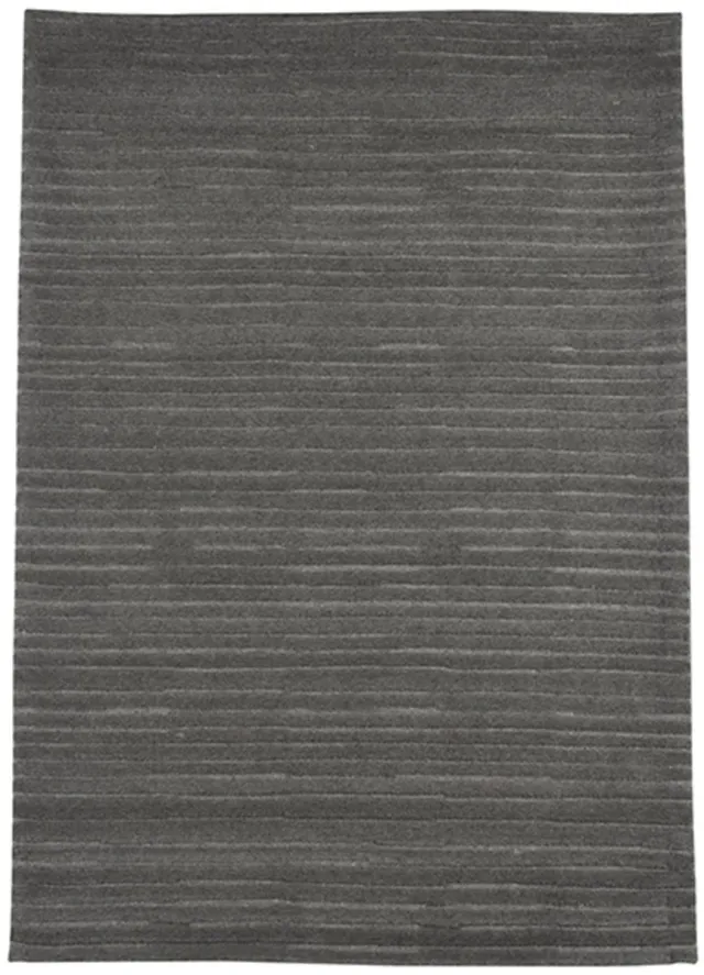 LABEL51 Vloerkleed Luxy Antraciet Synthetisch 160x230 cm