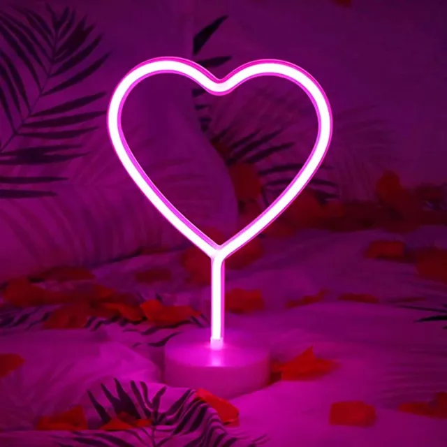 CozyDesigns Led nachtlamp Hart