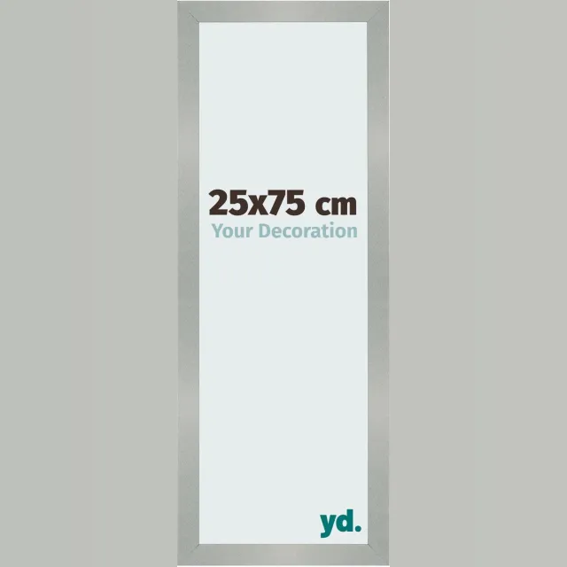yd. Your Decoration - Fotolijst 25x75 cm - MDF - Aluminium Geborsteld - Bologna