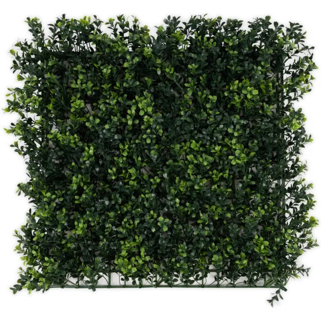 Floordirekt Plantenwand - Boxwood - Kunstplant - Kunsthaag - Decoratie - 50 x 50 cm