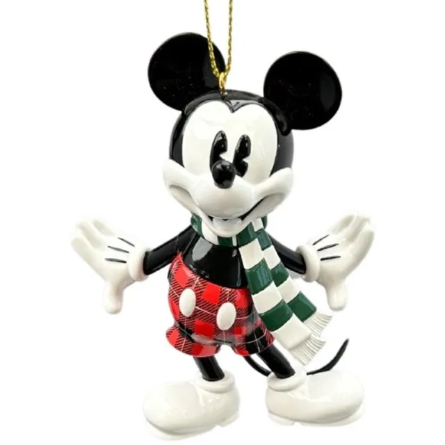 Disney Home Ornament - Mickey With Scarf Meerkleurig