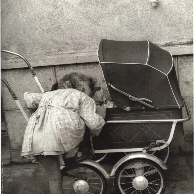 Catch Projecten Mini zwart-wit poster - Benodet - Willy Ronis - 24x30 cm