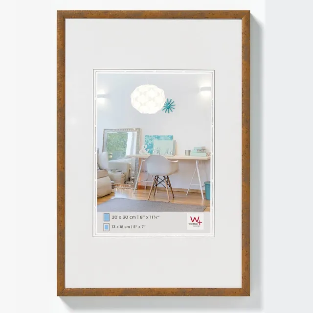 Walther New Lifestyle - Kunststof lijst - Fotoformaat 18x24 cm - Taupe