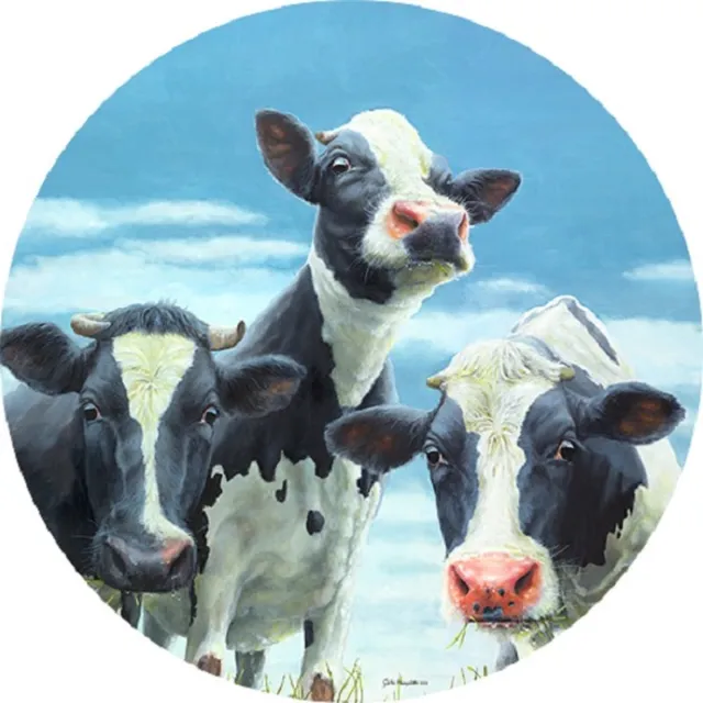 Art Revisited Art Circle Geke Hoogstins - Dinnertime dibond 40 cm diverse kleuren