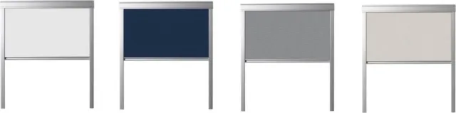 Timlux Standaard Verduisterend Rolgordijn voor VELUX Dakramen, M08, 308, 2, Grijs