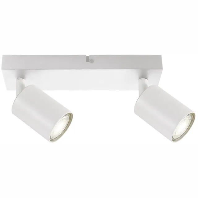 Integral Plafondspot Siena Mat Wit voor 2x GU10 lamp (niet meegeleverd) | 2x GU10
