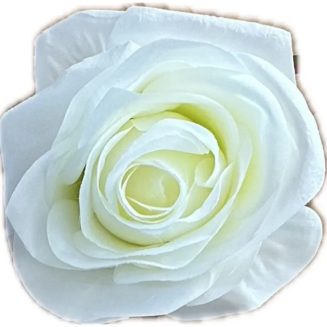 autodeco.nl AMALIA ECRU KUNSTROZEN - Rozenkoppen 12 stuks - Mooie Kwaliteit Kunstbloemen - Nepbloemen - Rozen zonder Steltjes - Kunstbloemen voor Decoraties/ Versieringen - DIY Bloemen - Rozen voor de Bloemenmuur