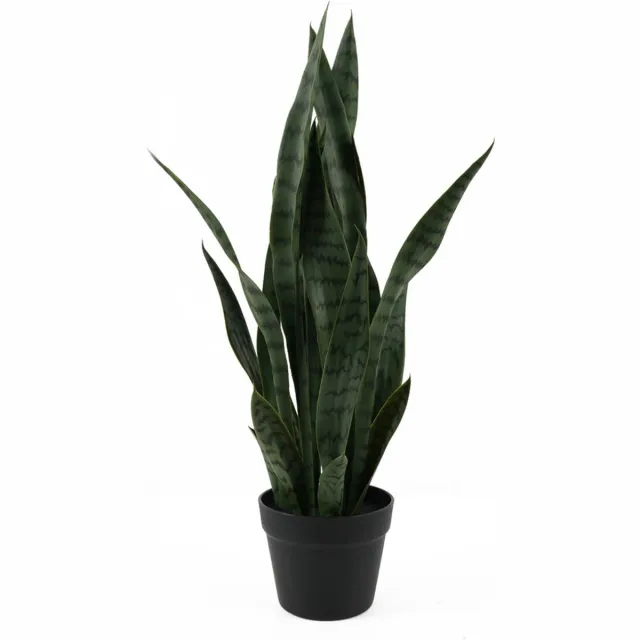 Present Time Kunstplant Sansevieria - Groen - 30x30x66cm - Modern
