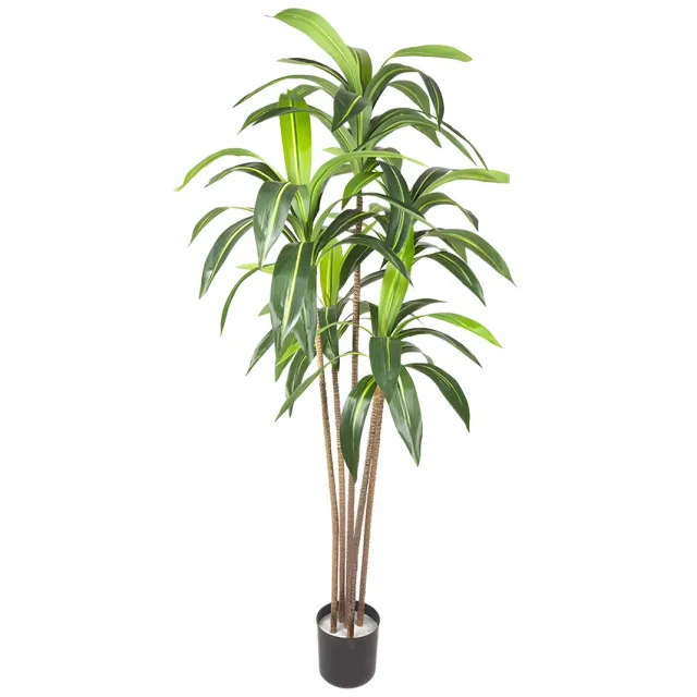 Happiq Kunstplant Braziliaanse Ijzerhout 180 cm - Grote Kamerplant
