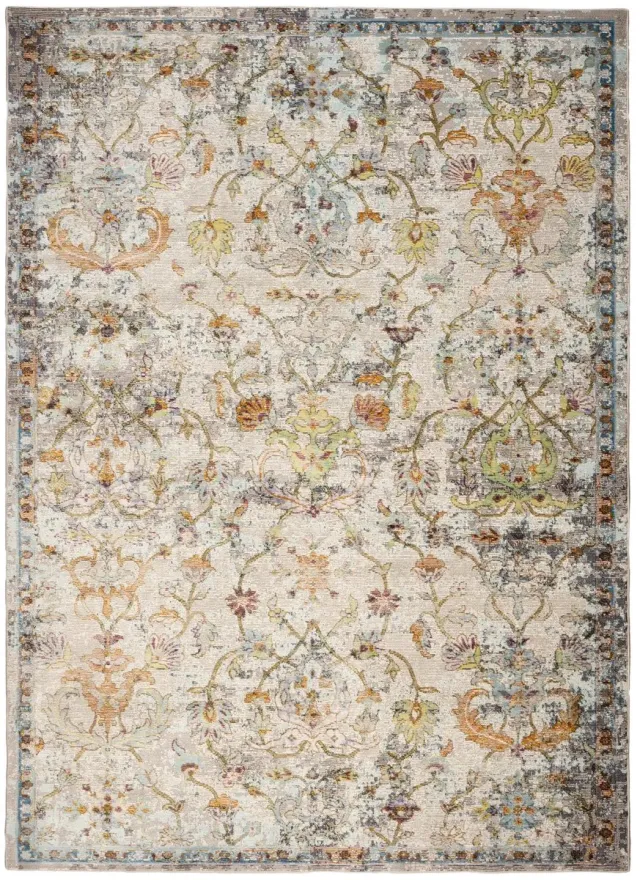 Dutch XXL Retro Vloerkleed | Tapijt | Picasso | Bloemen | Multikleur | 133x190 cm