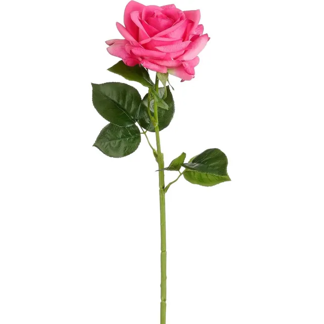 Mica Decorations kunstbloem Roos Roze