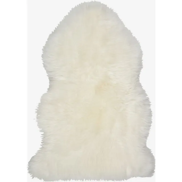 SuperShopper Lamshuid - Lamsvacht - Vloerkleed - Mat - Crème creme