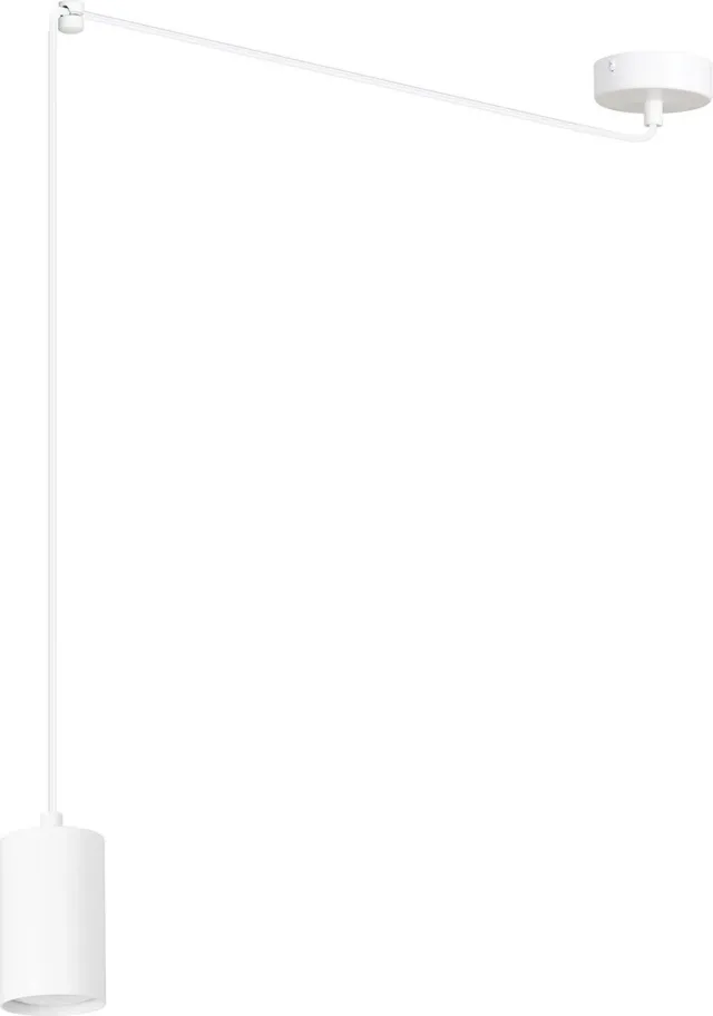 Emibig Vantaa witte regelbare pendelende GU10 koker decentraliseerbaar - Perfect voor moderne verlichting in elke ruimte