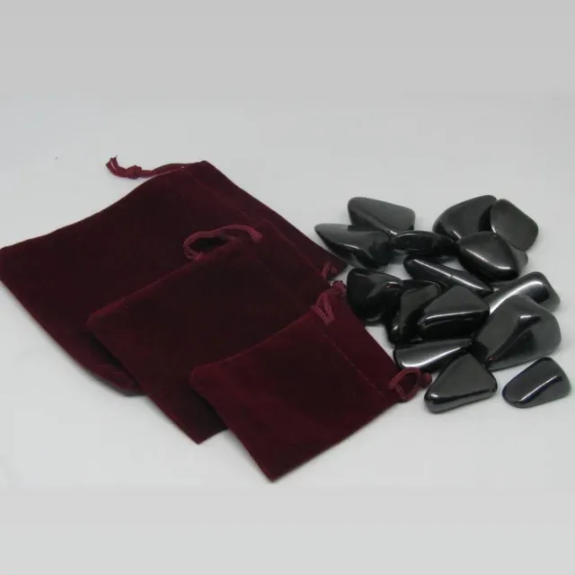 Alphasur Gepolijste Shungiet Trommelstenen 2-4 cm 200 gram