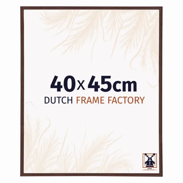 Dutch Frame Factory Fotolijst 40x45 cm - Kunststof - Bruin - Angers