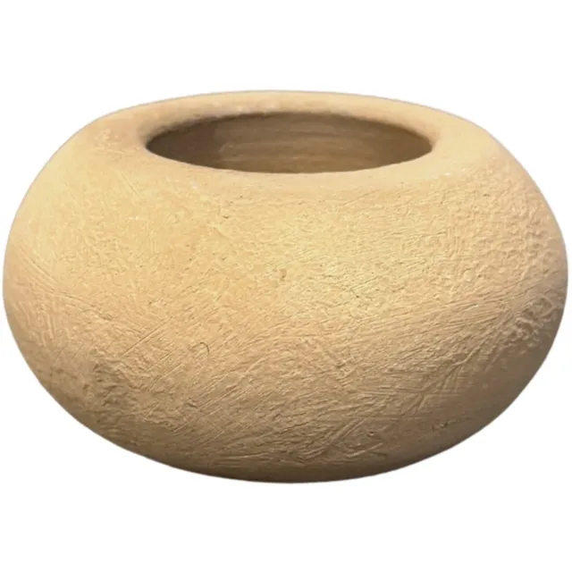 STILL Waxinelichthouder – Theelicht – Rond - Set van 2 stuks – 10×5 cm – Butter