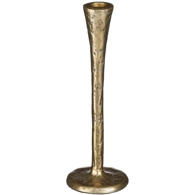 Mica Decorations Norwin Kandelaar | Antiek Goud Metaal | Robuust Sfeervol