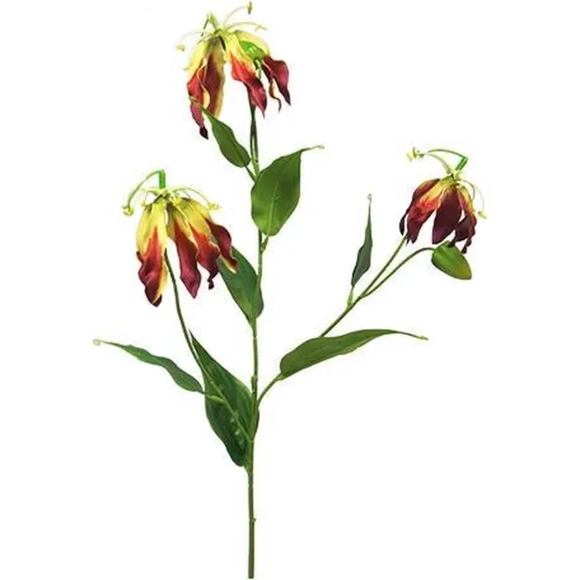 Erutan avon Gloriosa Michelle burgundy 84 cm kunstbloem Erutan Avon Groen