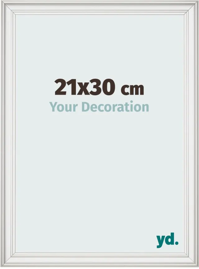 yd. Your Decoration - Fotolijst 21x30 cm - MDF - Wit Geveegd - Lazio