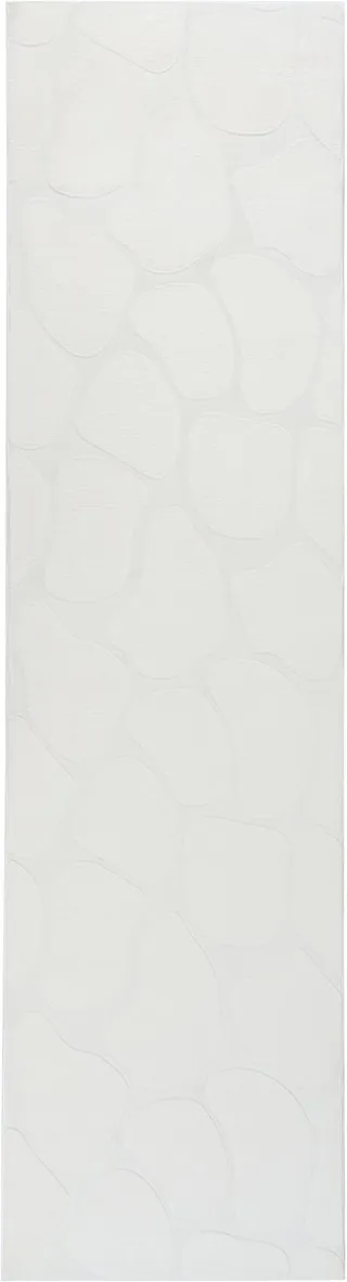Beliani KAWI - Vloerkleed - Gebroken wit - 80 x 300 cm - Polyester